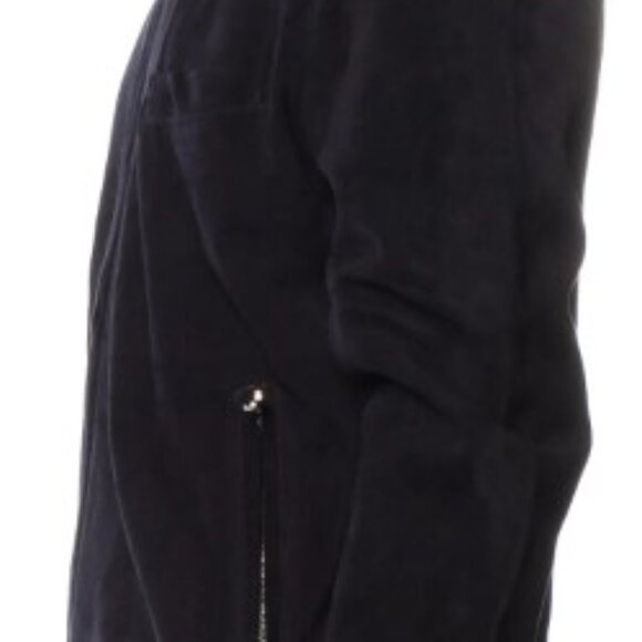 Eidos Suede Bomber Jacket w/ Tags - Picture 8 of 8